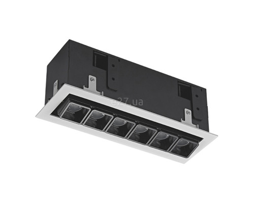 Точковий світильник Skarlat 60641 Rete RSL74109 6x2W WH+BK 3000K, 2 Вт, 740 лм, 3000K