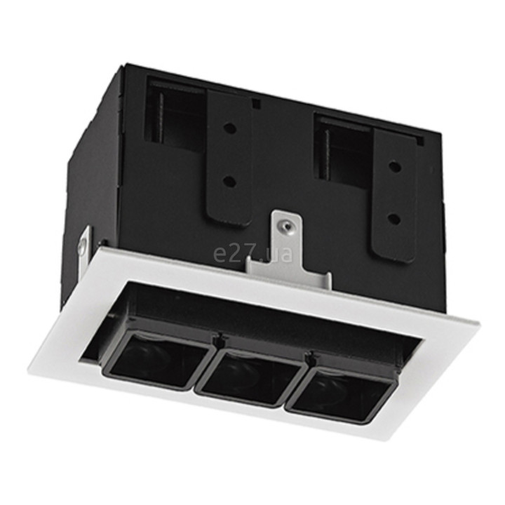 Точковий світильник Skarlat 26750 Rete RSL74113 3x2W WH+BK 4000K, 2 Вт, 450 лм, 4000K · Skarlat · skarlat-rsl74113-3x2w-wh-bk-4000k