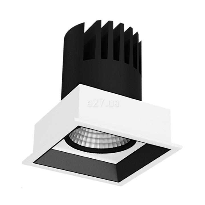 Точковий світильник Skarlat 61224 Geometrie RSL74133 7W WH+BK 4000K, 7 Вт, 441 лм, 4000K · Skarlat · skarlat-rsl74133-7w-wh-bk-4000k