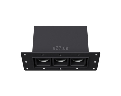 Точковий світильник Skarlat 61144 Lens RSL74145 3x2W BK 4000K, 2 Вт, 420 лм, 4000K