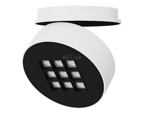 Точковий світильник Skarlat 61256 Mega RSL74266 9x2.5W WH+BK 4000K, 22.5 Вт, 1316 лм, 4000K
