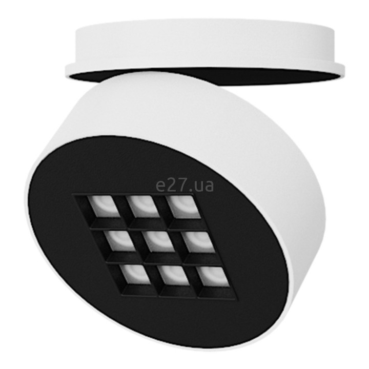 Точковий світильник Skarlat 61256 Mega RSL74266 9x2.5W WH+BK 4000K, 22.5 Вт, 1316 лм, 4000K · Skarlat · skarlat-rsl74266-9x2-5w-wh-bk-4000k