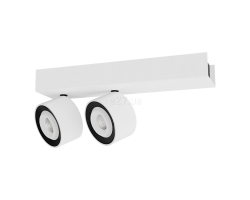 Спот Skarlat 61182 Mayi RSLC74126-2 2x7W WH+BK 4000K, 7 Вт, 1121 лм, 4000K