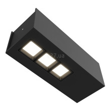 Точковий світильник Skarlat 32517 Kubi RSLC78037 3x5W BK+BK 3000K, 5 Вт, 1156 лм, 3000K · Skarlat · skarlat-rslc78037-3x5w-bk-bk-3000k