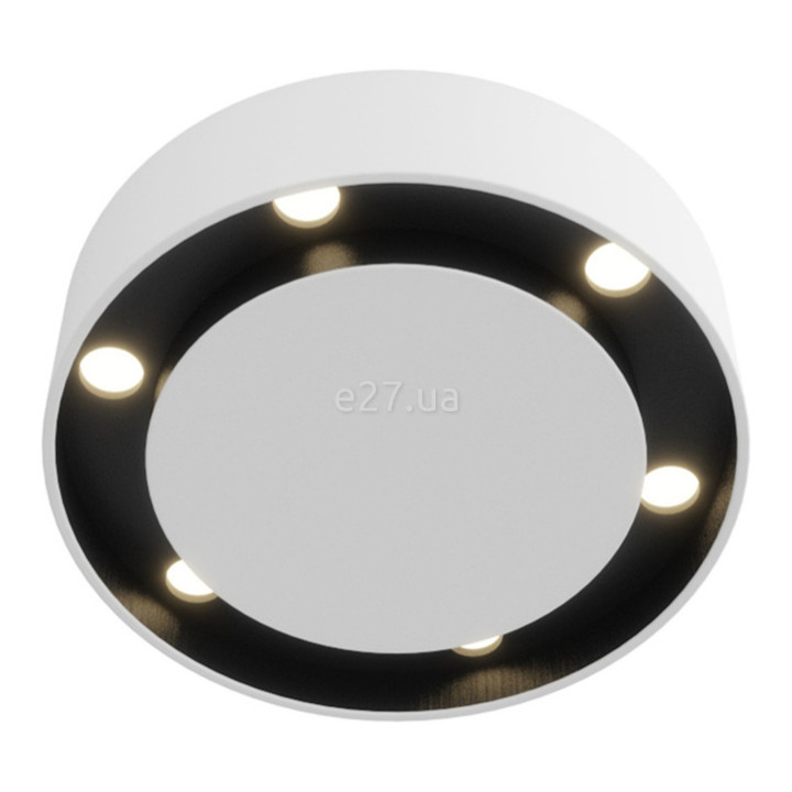 Точковий світильник Skarlat 32504 Aura RSLC78072 6x1.5W WH+BK 4000K, 1.5 Вт, 574 лм, 4000K · Skarlat · skarlat-rslc78072-6x1-5w-wh-bk-4000k