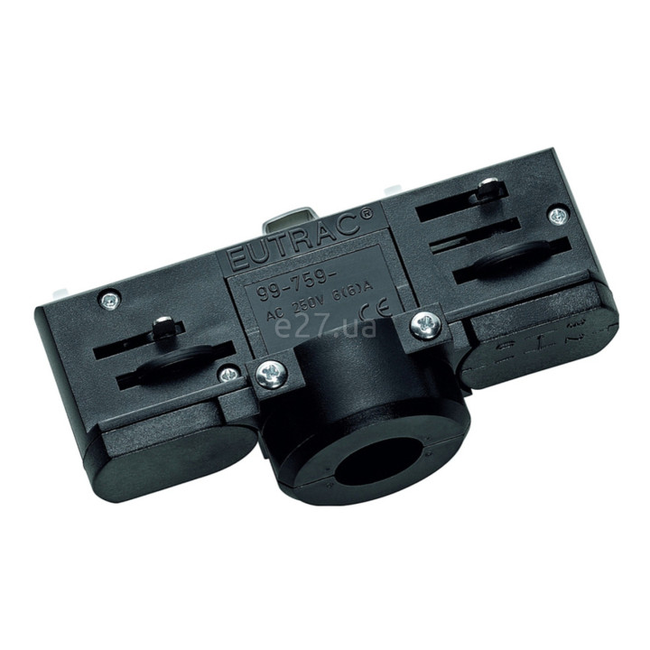 Адаптер для 3-фазного трекового світильника SLV 145990 Lamp Adapter For Eutrac 3Phase Surface Track · SLV · slv-145990