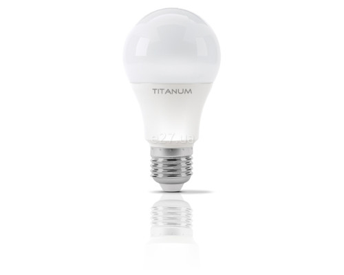Лампа світлодіодна Titanum 24163 , A60 12W 4100K E27, 300°
