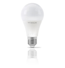 Лампа світлодіодна Titanum 25381 , A65 15W 4100K E27, 300°