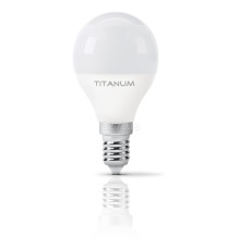Лампа світлодіодна Titanum 25680 , G45 6W 3000K E14, 210°