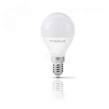 Лампа світлодіодна Titanum 24999 , G45 6W 4100K E14, 210° · TITANUM · titanum-tlg4506144