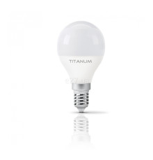 Лампа світлодіодна Titanum 24999 , G45 6W 4100K E14, 210°