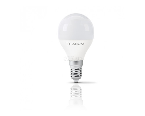 Лампа світлодіодна Titanum 24999 , G45 6W 4100K E14, 210°
