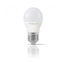 Лампа світлодіодна Titanum 25000 , G45 6W 4100K E27, 210° · TITANUM · titanum-tlg4506274