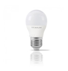Лампа світлодіодна Titanum 25000 , G45 6W 4100K E27, 210°