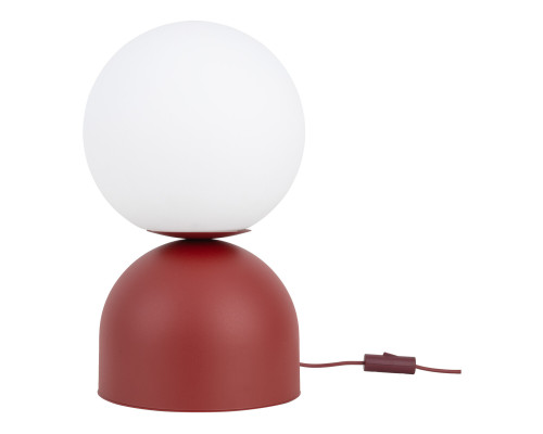 Настільна лампа TK Lighting 16217 Miki Burgund Big