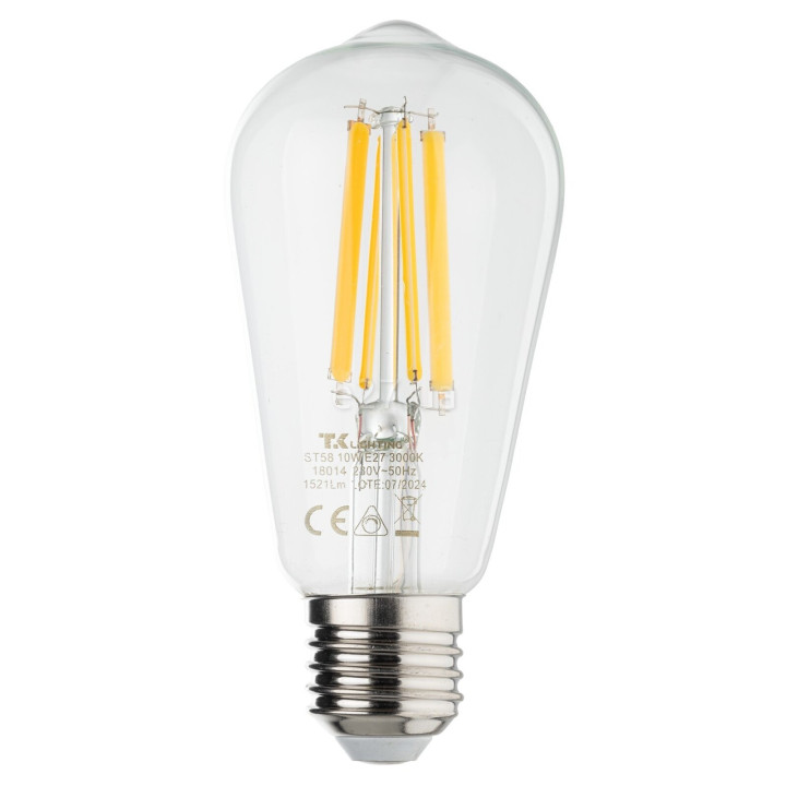 Лампа світлодіодна TK Lighting 18014 , 10W 3000K E27 · TK Lighting · tk-lighting-18014