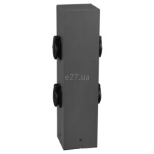 Блок розеток Trio 9964-42 Garden Socket, антрацит, метал, ip54 · Trio · trio-9964-42