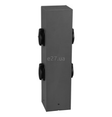 Блок розеток Trio 9964-42 Garden Socket, антрацит, метал, ip54