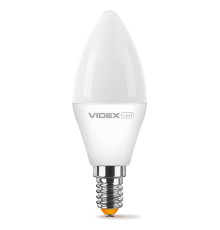 Лампа світлодіодна Videx 24955 E Series VL-C37e-07144, B37 7W 4100K E14, 250°