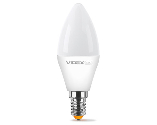 Лампа світлодіодна Videx 24955 E Series VL-C37e-07144, B37 7W 4100K E14, 250°