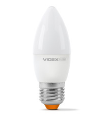 Лампа світлодіодна Videx 24957 E Series VL-C37e-07274, B37 7W 4100K E27, 250°