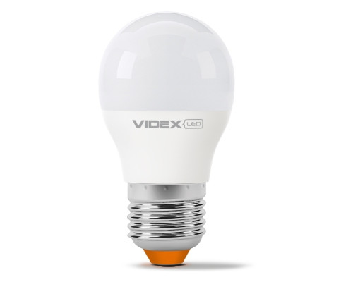 Лампа світлодіодна Videx 24960 E Series VL-G45e-07273, G45 7W 3000K E27, 270°