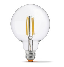 Лампа світлодіодна Videx 24313 NeoClassic Series VL-G95FD-07274, G95 7W 4100K E27 Dimmable, 360°