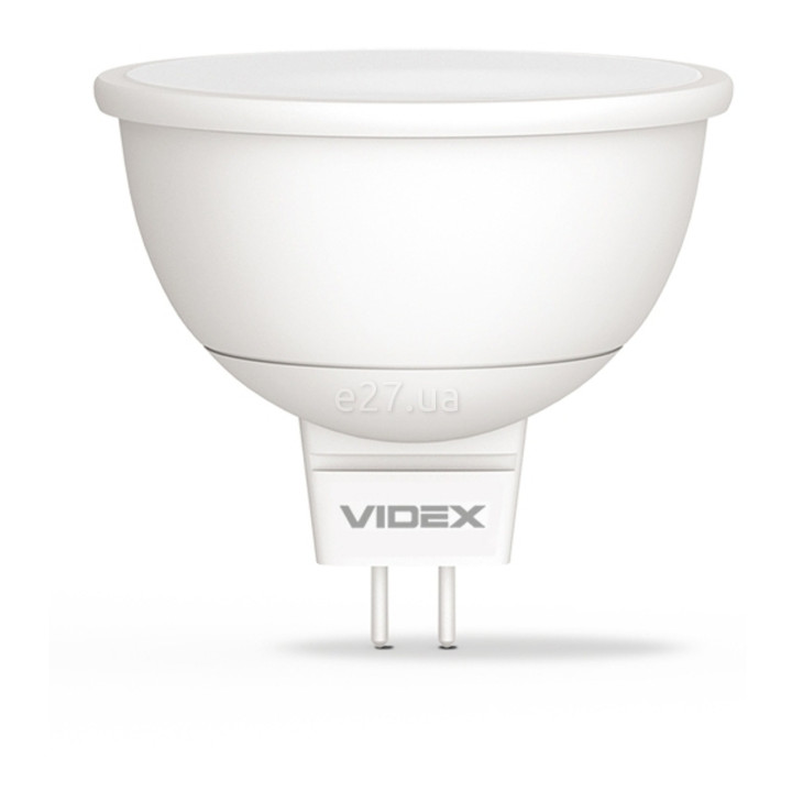 Лампа світлодіодна Videx 26410 E Series VL-MR16e-08534, MR16 8W 4100K GU5.3, 120° · VIDEX · videx-vl-mr16e-08534