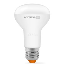 Лампа світлодіодна Videx 24142 E Series VL-R63e-09274, R63 9W 4100K E27, 140°