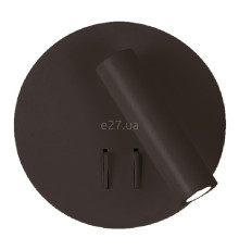 Спот Viokef 4188201 Wall Lamp Led Black Round Moby, 9 Вт, 389 лм, 3000К