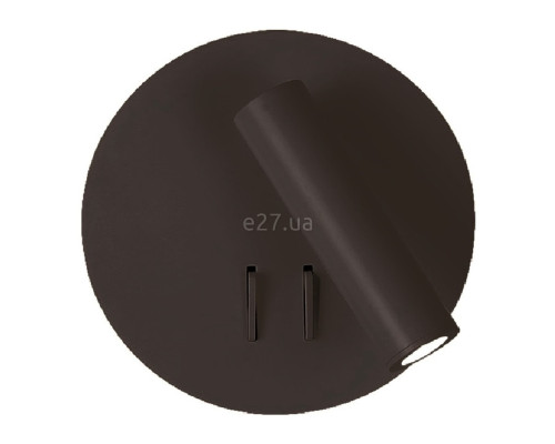 Спот Viokef 4188201 Wall Lamp Led Black Round Moby, 9 Вт, 389 лм, 3000К
