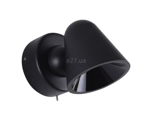 Бра Viokef 4280901 Wall Lamp Black Enzo, 5.6 Вт, 404 лм, 3000К