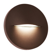 Настінний світильник Viokef 4298301 Wall Lamp Brown Round D140 Vita, 3 Вт, 170 лм, 3000К