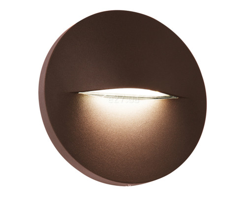 Настінний світильник Viokef 4298301 Wall Lamp Brown Round D140 Vita, 3 Вт, 170 лм, 3000К