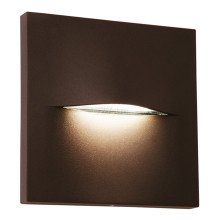 Настінний світильник Viokef 4298401 Wall Lamp Rusty Brown Square 140x140 Vita, 3 Вт, 170 лм, 3000К · Viokef · viokef-4298401