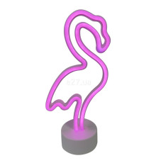 Настільна лампа Zuma Line FM-NB23 Neon Flamingo Led, 1.03 Вт