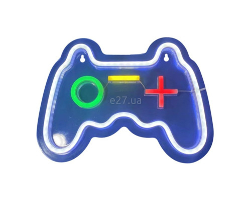 Настінний світильник Zuma Line FM-WN67 Neon Gamepad Led, 3.4 Вт