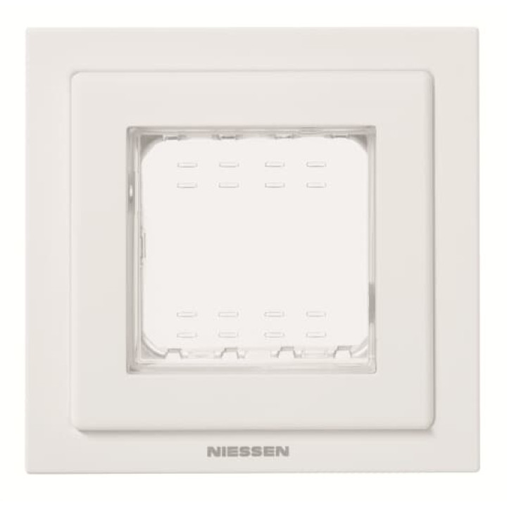Рамка ABB Zenit белая 1-на IP55 · ABB · N2271 BL новый артикул: 2CLA327100N1101   