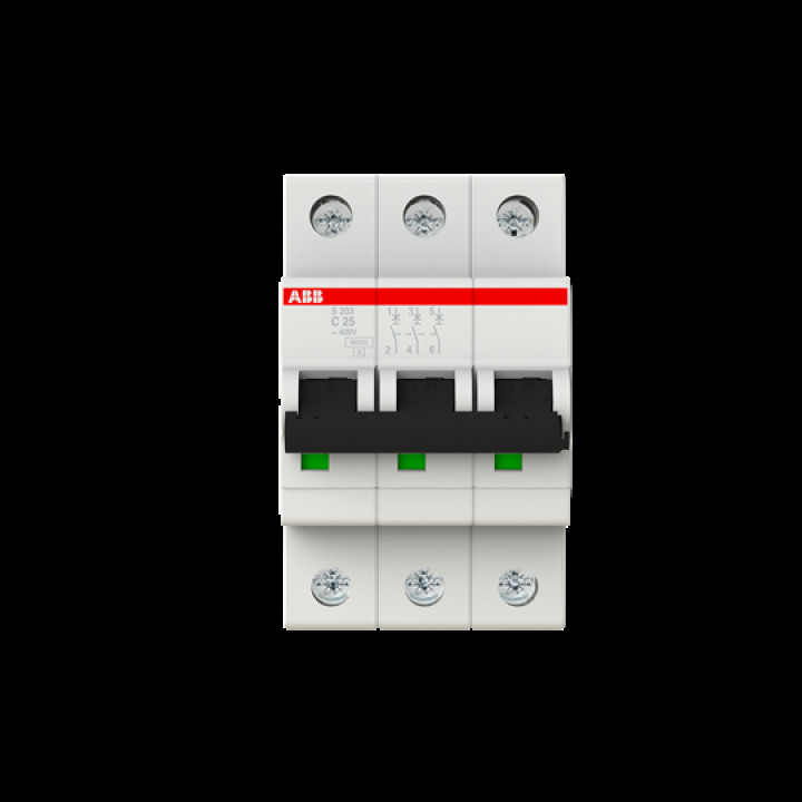 Автоматичний вимикач ABB S203-C25 · ABB · uk/avtomaticheskij-vyklyuchatel-abb-s203-c25-2cds253001r0254