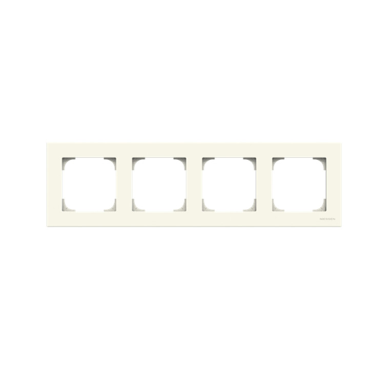 Чотиримісна рамка ABB серія Sky 2CLA857410A1101 8574.1 BL білий · ABB · uk/chotirimisna-ramka-abb-sky-2cla857410a1101-85741-bl-bilij