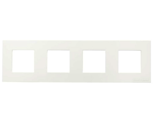 Чотиримісна рамка ABB Zenit 2CLA227410N1101 N2274.1 BL (білий)