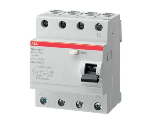 Диференціальне реле (ПЗВ) ABB FH204 AC-63/03 (2CSF204003R3630)