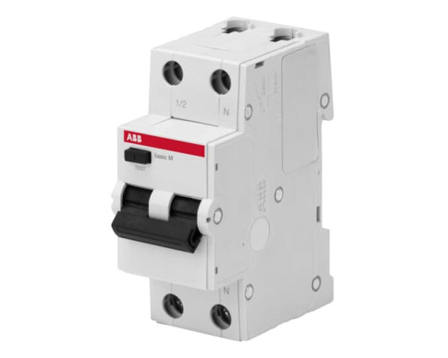 Диференціальний вимикач ABB Basic BMR515C16 16А 30 мА 2P С (2CSR645041R1164)