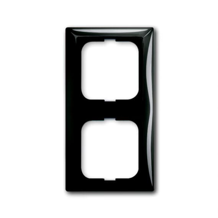 Двомісна рамка ABB Basic 55 2CKA001725A1507 2512-95-507 (чорний шато) · ABB · uk/dvomisna-ramka-abb-basic-55-2cka001725a1507-2512-95-507-chorn