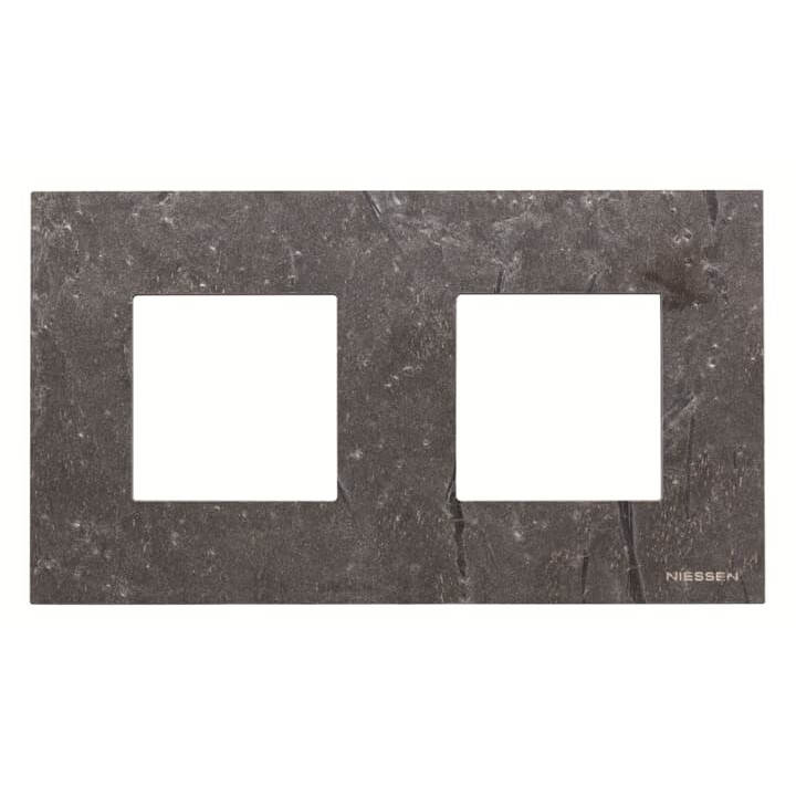 Двомісна рамка ABB Zenit 2CLA227200N2201 N2272 PZ (сланець) · ABB · uk/dvomisna-ramka-abb-zenit-2cla227200n2201-n2272-pz-slanets