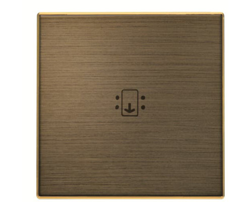Клавіша карткового вимикача ABB серія Sky 2CLA851400A1201 8514 OE золото