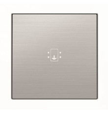Клавіша карткового вимикача ABB серія Sky 2CLA851400A1401 8514 AI сталь