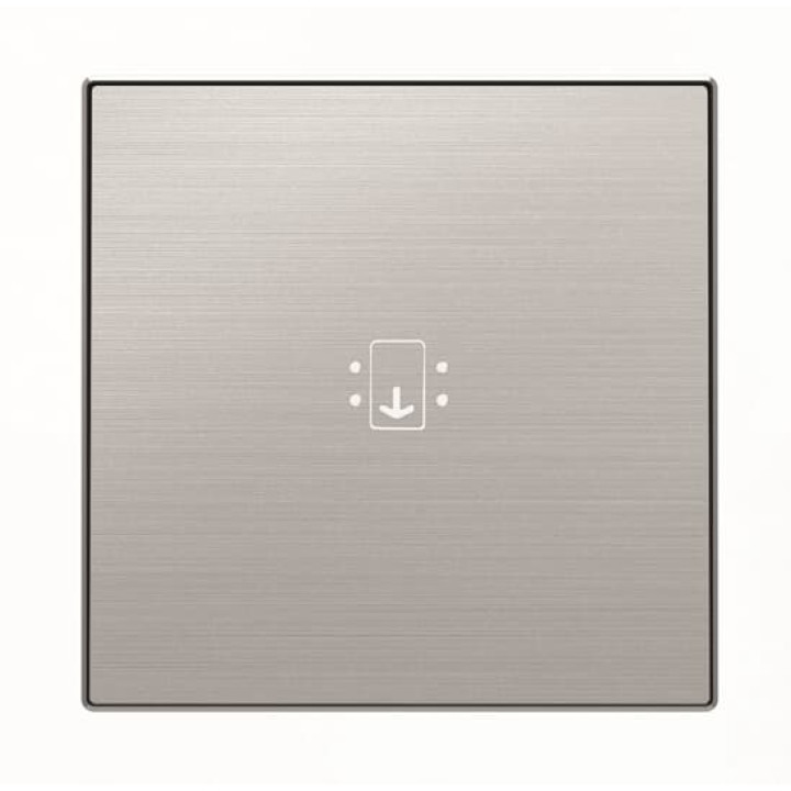 Клавіша карткового вимикача ABB серія Sky 2CLA851400A1401 8514 AI сталь · ABB · uk/klavisha-kartkovogo-vimikacha-abb-sky-2cla851400a1401-8514-ai