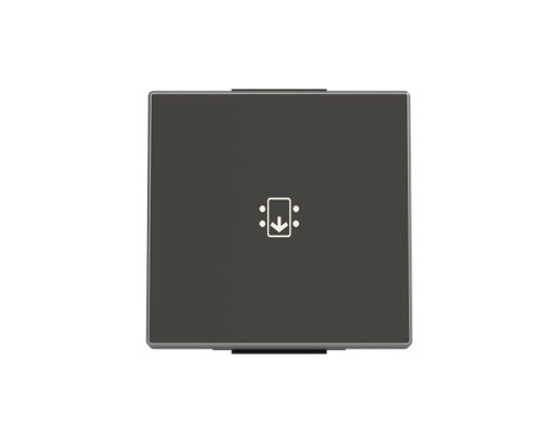 Клавіша карткового вимикача ABB серія Sky 2CLA851400A1501 8514 NS чорний оксамит