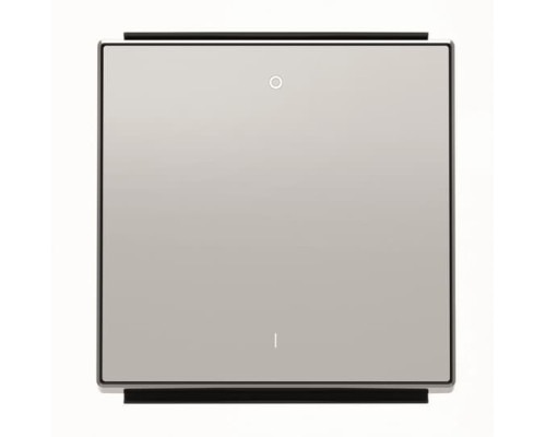 Клавіша вимикача ABB серія Sky 2CLA850120A1301 8501.2 PL з маркуванням 0/I срібло